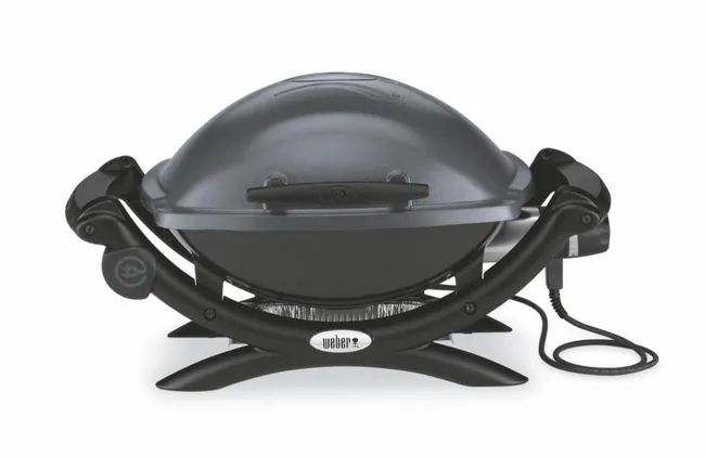 Barbecue électrique WEBER Q 1400 stand, noir - illustration 3
