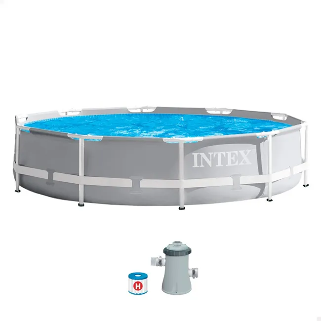 Kit de piscine « Prism » rond 3.05×0.76cm – Intex - Image 1