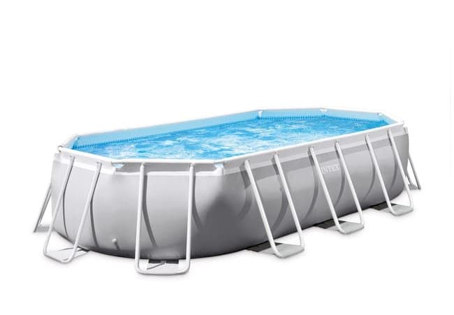 Piscine tubulaire INTEX prism frame ovale 4,00 x 2,00 x 1,00 m - illustration 2